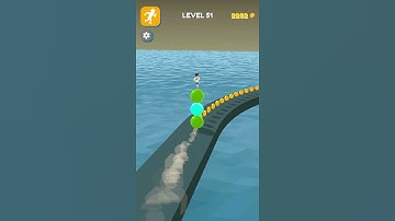 Stack Rider Level 51 | (İOS, ANDROİD) Gameplay Walkthrough #shorts