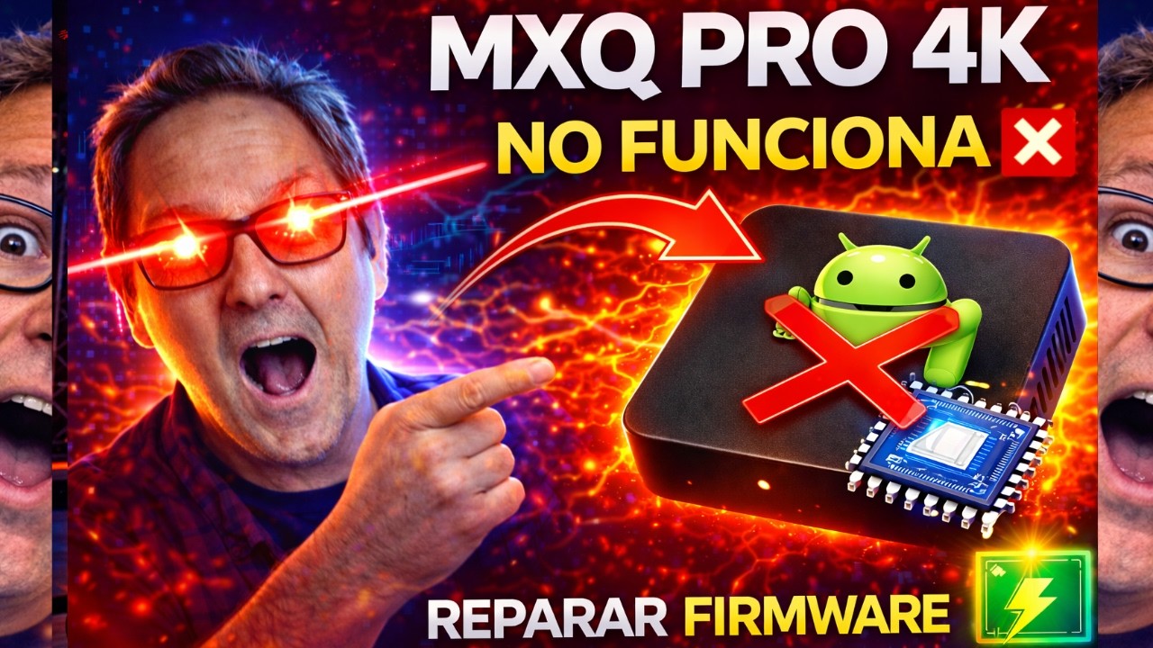 Como Reparar La Caja MXQ PRO 4k Firmware YouTube