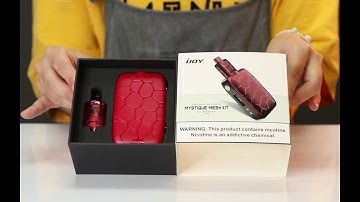 New ijoy Mystique Mesh Kit Unboxing--162W box mod +  Mesh tank