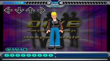 Dance Dance Revolution 5th Mix (JP) (PS1/ePSXe) - Dive -more deep & deeper style- (Maniac) Gameplay