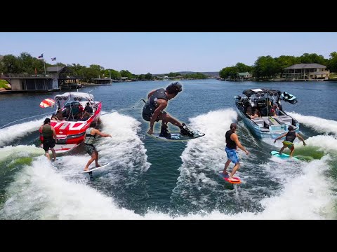 WAKEBOARDING: Epic Day on Lake LBJ