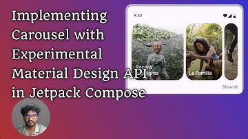😱 Implementing Carousel with Experimental Material Design API in Jetpack Compose | Tutorial