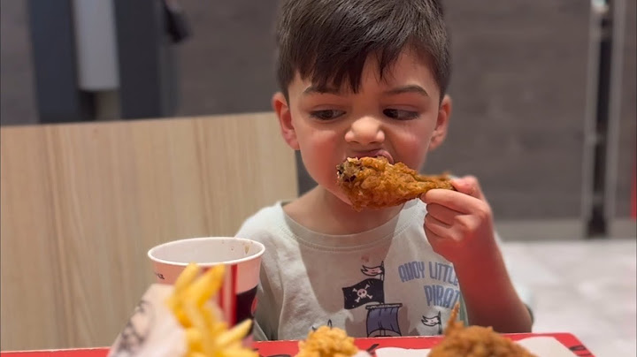 Ich esse die GANZE SPEISEKARTE bei KFC in Bielefeld