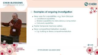 CHERI is being standardised, so why do we still need to do research? - Simon Moore | CB2026