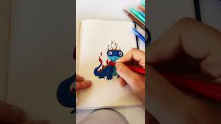 Mini Çizim Defteri Frozen Ejderha Çizimi Ş
