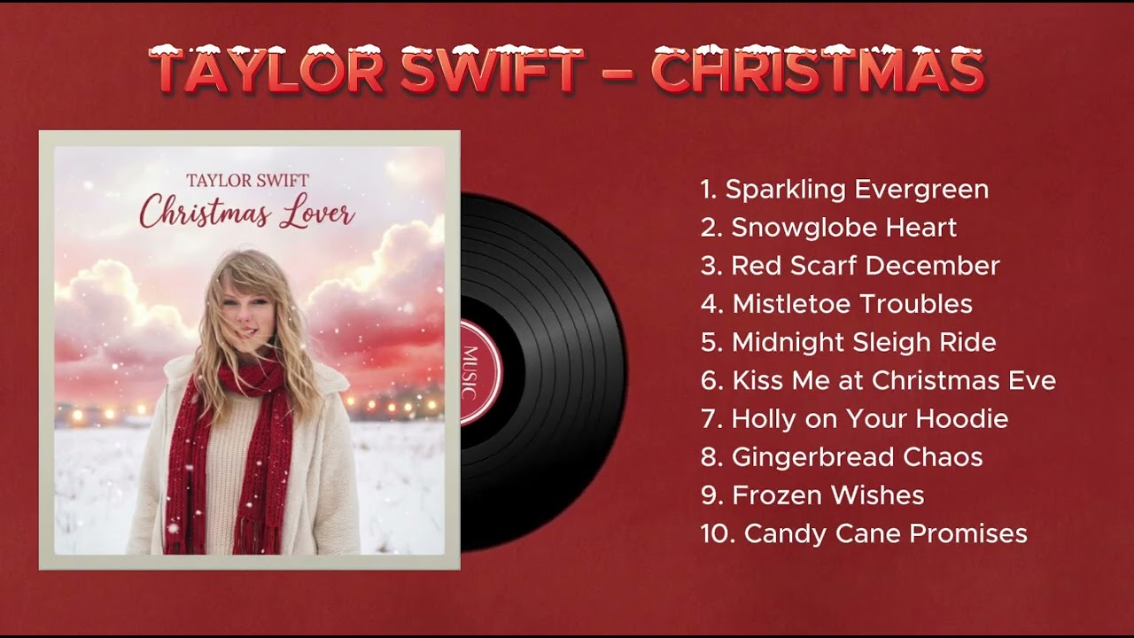 Taylor Swift – Christmas Album 2026 🎄 | Sparkling Evergreen & Midnight Sleigh Ride