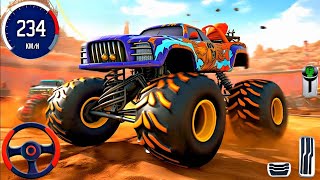 Offroad Monster Truck Racing Simulator - 4x4 Mega Ramp Mud Derby Stunt Truck 3D: Android Gameplay #2 screenshot 2