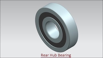 Rear Hub Bearing (Video Tutorial) Siemens NX