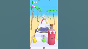 juice run Android iOS level satisfying walkthrough gameplay #viral #viralvideo #comedy