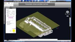 Cross-section Curve Generation for AutoCAD 2014
