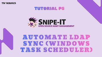 SnipeIT - P5 How to Automate LDAP Sync Using Windows Task Scheduler