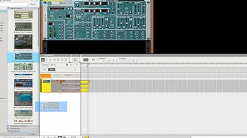Merge and split automation lanes in Reason