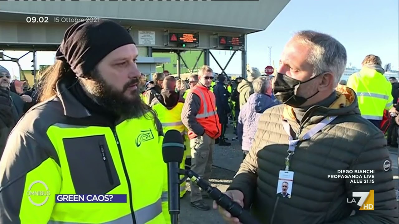 Green caos? Il lavoratore portuale di Trieste Michele: 