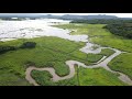 El embalse Cerrón Grande en drone.