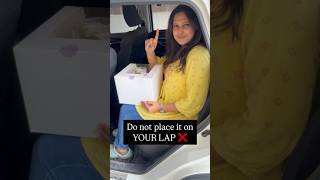 HOW TO CARRY CAKE #music #caketravel #cakechemistry #thebakefeed #trendingvideos