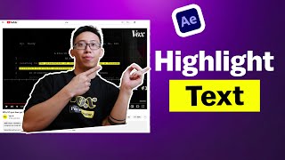 How to Create Vox Highlighter Effect super easy in After Effects 2022 Thumb