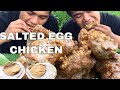 OUTDOOR COOKING | SALTED EGG CHICKEN