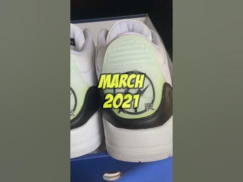 yellowing jordans