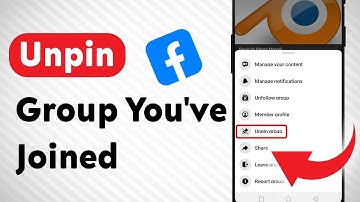 How to Unpin A Group You