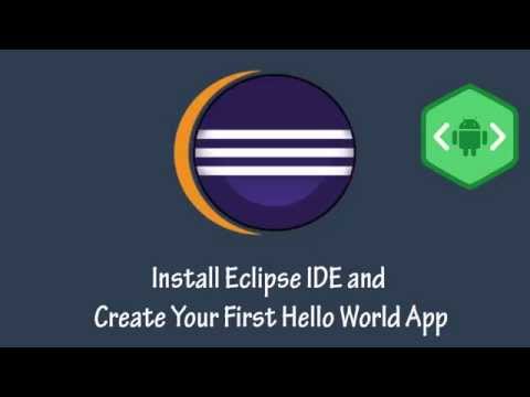 Android App Development Tutorial #2 Install Eclipse IDE and Create Your First Hello World App