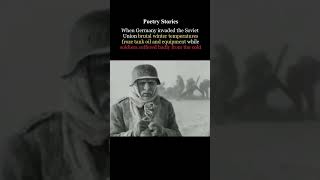 Extreme winter caused huge problems for German forces