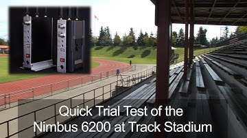 Quick Trial Test of the Nimbus 6200 at a Track Stadium