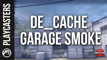 CS:GO Tip Series - de_cache - Garage Smoke