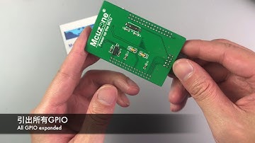 AVR32 AT32UC3B mini dev board hardware introduction