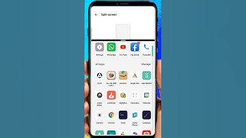 One time run two apps on mobile #splitscreen #shorts