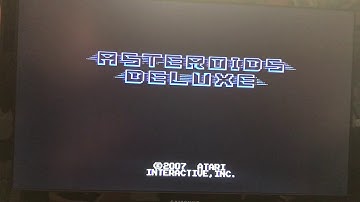 Atari 7800 Asteroids Deluxe for highscore.com - Advanced and Expert