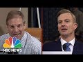 Schiff Tells Jordan: 'You May Not Like The Witnesses' Answer But We Will Hear It' | NBC News