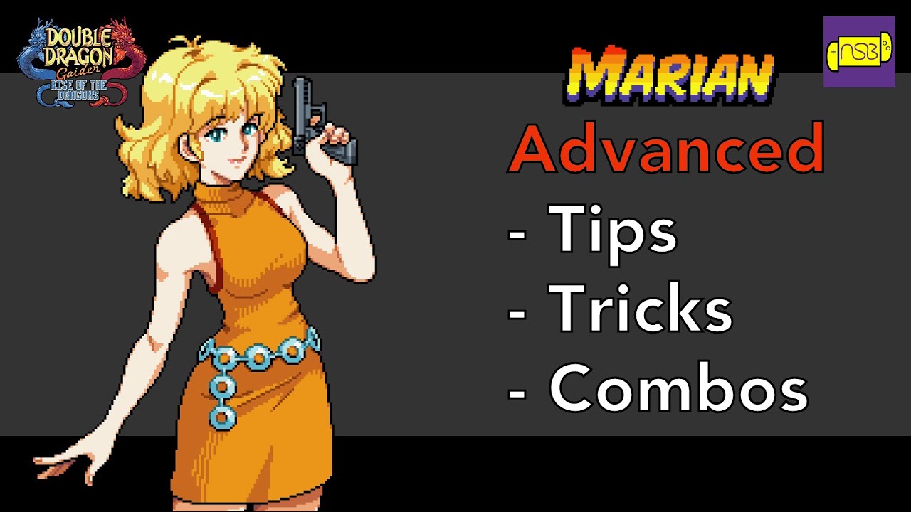 Double Dragon Gaiden Rise of the Dragons - Marian Tips, Tricks