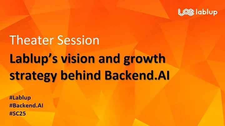 [SC25 Theater Session] Lablup's vision and growth strategy behind Backend.AI