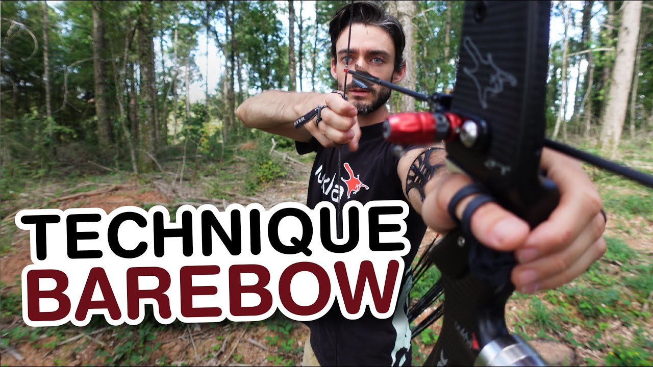 BAREBOW shooting technique  How I shoot in barebow with the