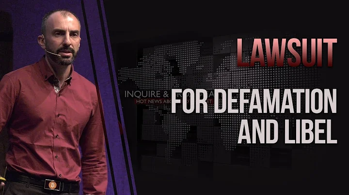 Cease & Desist letter: Tone Vays gets sued for defamation and libel