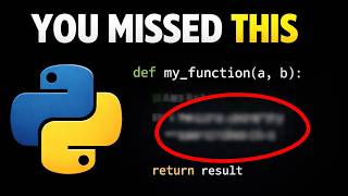 Nobody Tells You This About Python Functions