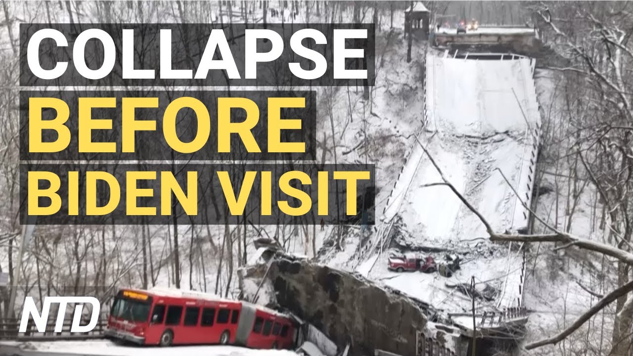 Pittsburgh Bridge Collapses Hours Before Biden Visit to Talk Infrastructure; Smugglers Use Tiktok