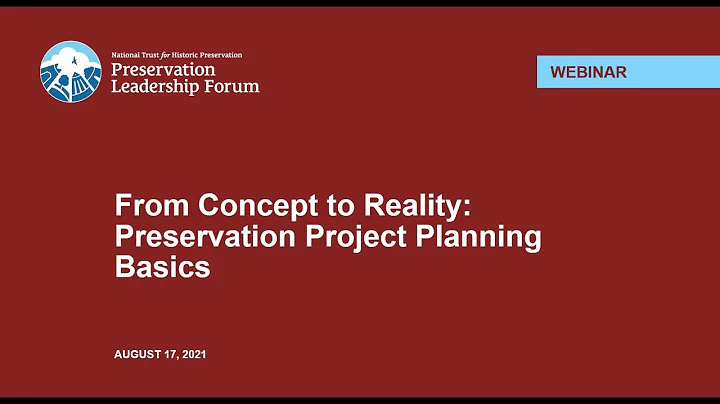 From Concept to Reality: Preservation Project Planning Basics (Forum Webinar) - DayDayNews