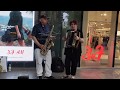 "Love Story"  || Amazing Street Performance In Tbilisi (Georgia) || Accordion & Saxophone