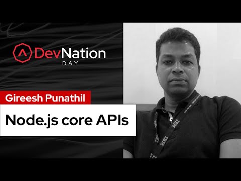 Node.js core APIs