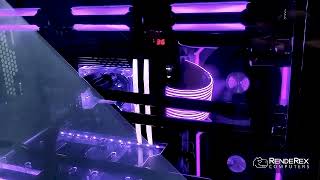 RendeRex A.I.ien series RTX 4090 liquid cooled