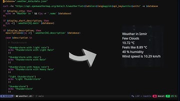 Create your own simple weather widget for KDE in 2 Minutes
