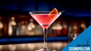 Cosmopolitan Cocktail - How to make a Cosmopolitan Cocktail Recipe by Drink Lab (Popular)