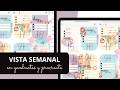 VISTA SEMANAL EN LA AGENDA DIGITAL // TUTORIAL GOODNOTES 6 Y PROCREATE