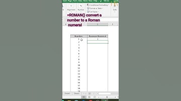 Excel Hack: Switch Numbers to Roman Numerals |2024 Excel tips