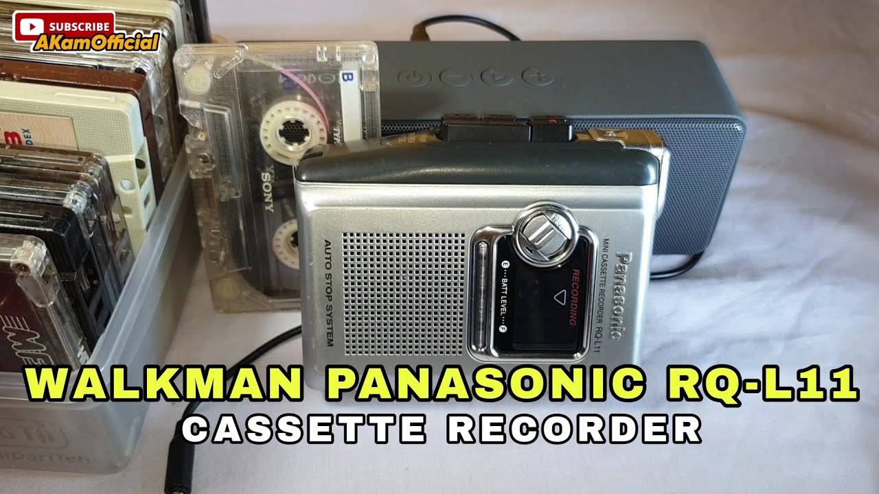 Panasonic RQ-L400 Walkman+Enregistreur Baladeur Cassette + Test O