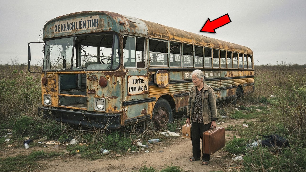 75 Tuổi Bị Đuổi Khỏi Nhà – Bà Ngủ Trong Xe Buýt Bỏ Hoang Và Phát Hiện Bí Mật Không Ai Ngờ!