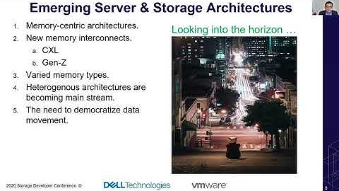 SDC2020: Introducing SDXI (Smart Data Acceleration Interface)