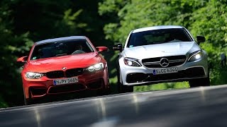 BMW M4 Competition vs. Mercedes-AMG C 63 S Coupé | 0-100 km/h | sport auto