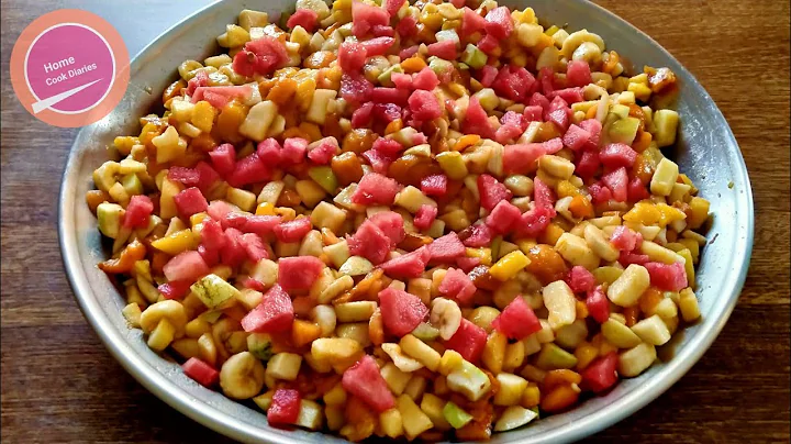 Fruit Chaat for Whole Family by Home Cook Diaries (Ramadan Special)